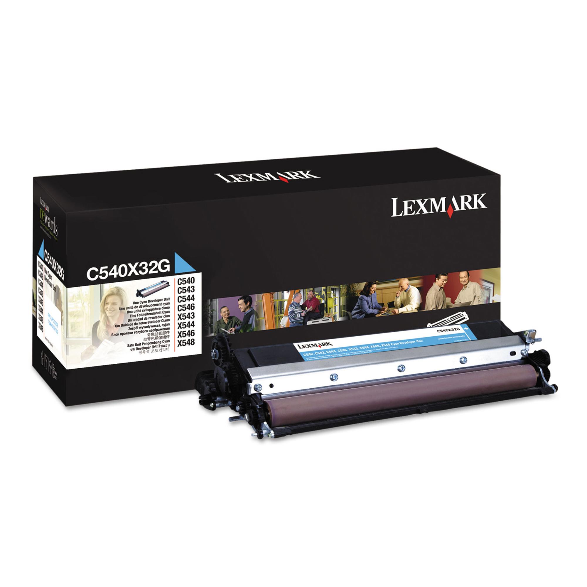Lexmark - Ciano - originale - kit unità di sviluppo - per Lexmark C540, C543, C544, C546, X543, X544, X546, X548
