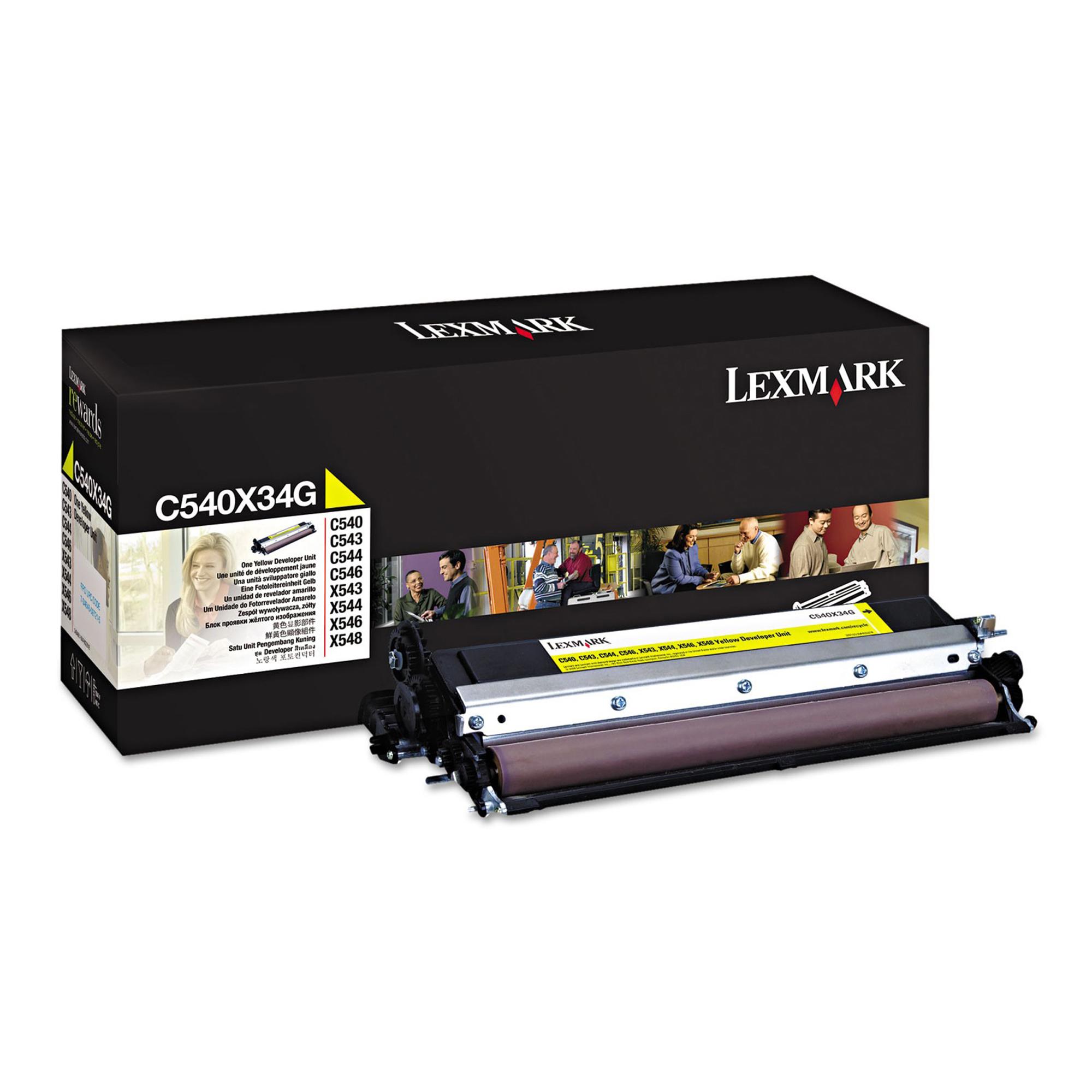 Lexmark - Giallo - originale - kit unità di sviluppo - per Lexmark C540, C543, C544, C546, X543, X544, X546, X548