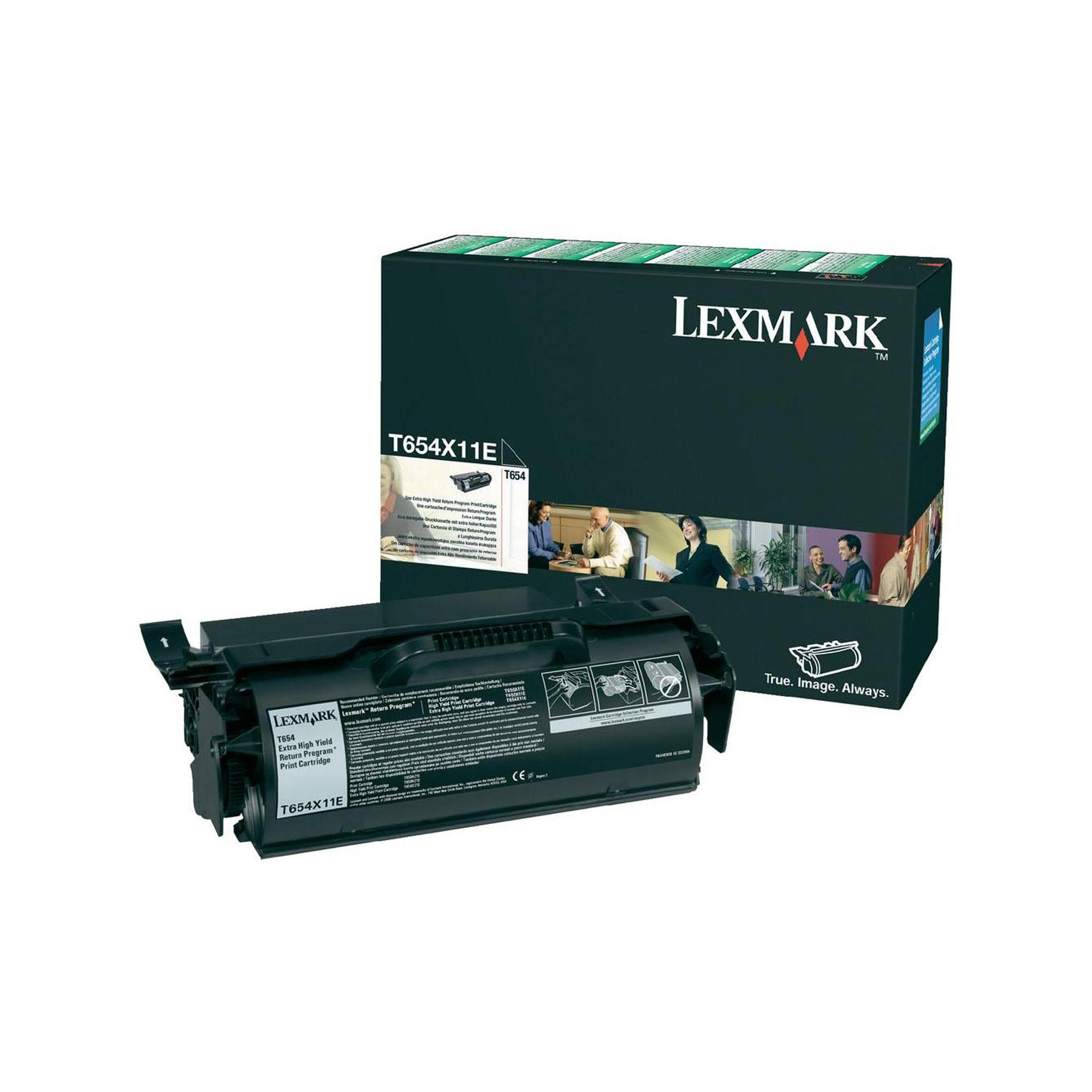 Lexmark - Extra High Yield - nero - originale - cartuccia toner LCCP, LRP - per Lexmark T654dn, T654dtn, T654n, T656dne