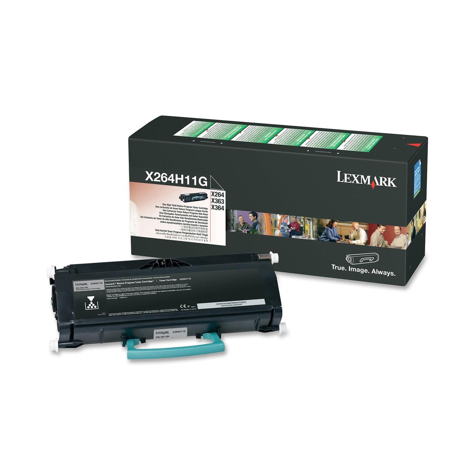 Lexmark - Alta resa - nero - originale - cartuccia toner - per Lexmark X264dn, X363dn, X364dn, X364dw