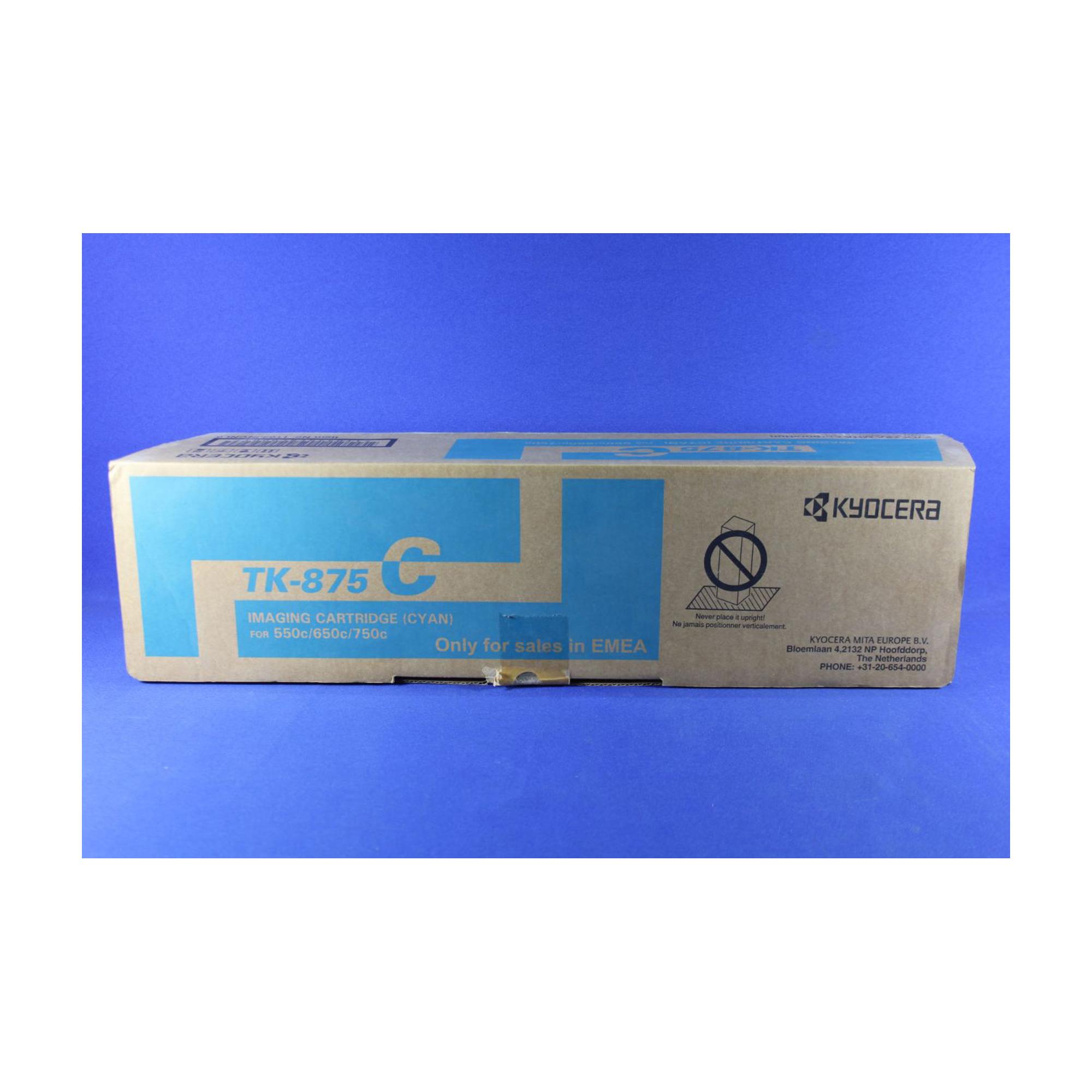 Kyocera - Toner - Ciano -  TK-875C - 1T05JNCNL0 - 26.500 pag