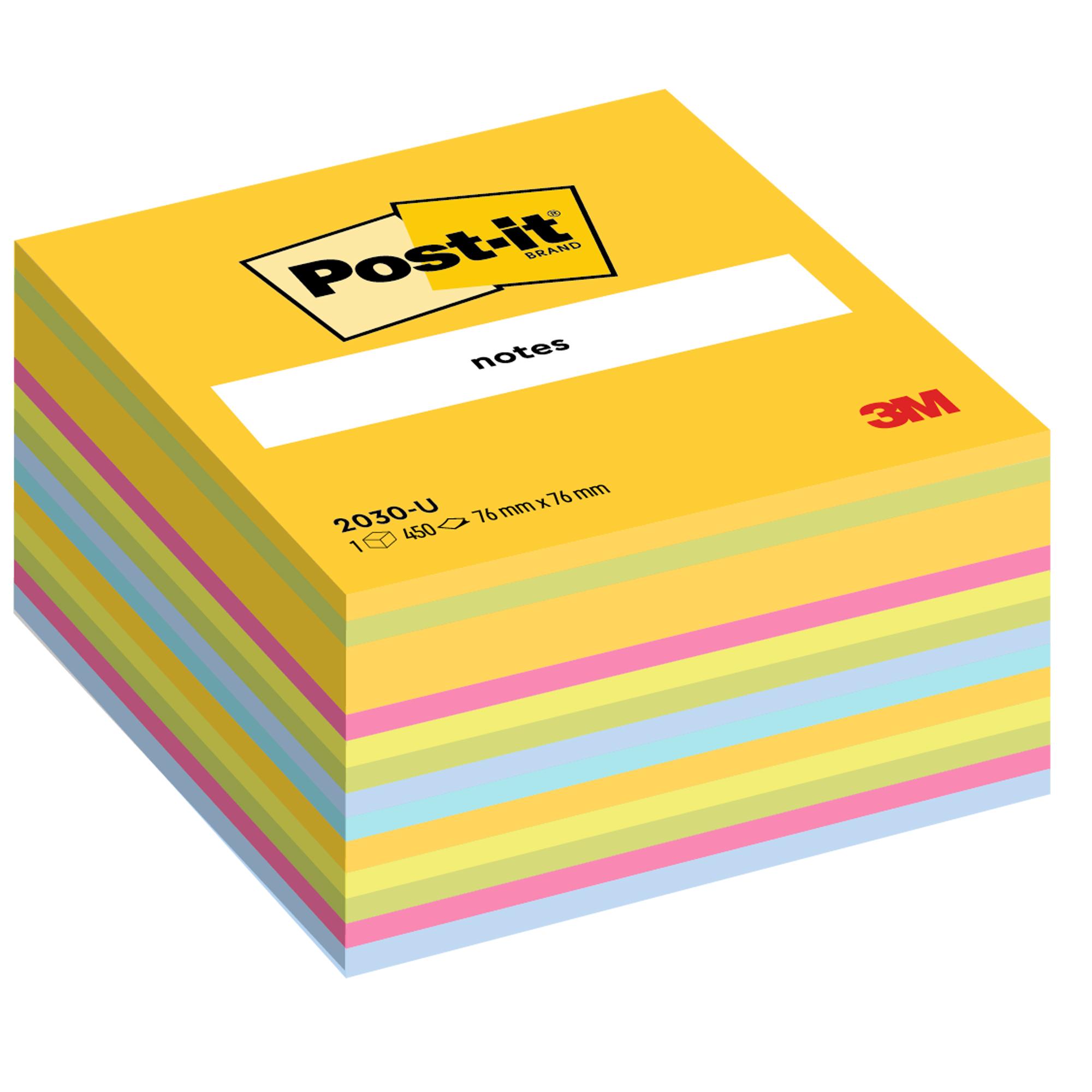 CUBO POST-IT ULTRACOLOR 2030 U