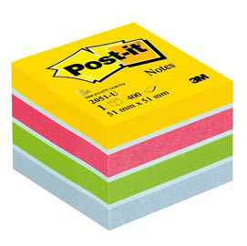 POST-IT DADO ULTRACOLOR 400FG.