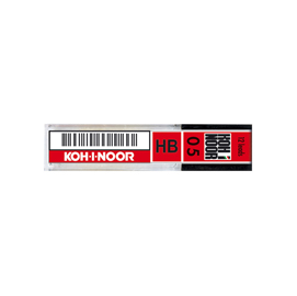 Micromine - mina 0,5mm - gradazione HB - Koh.I.Noor - astuccio 12 mine