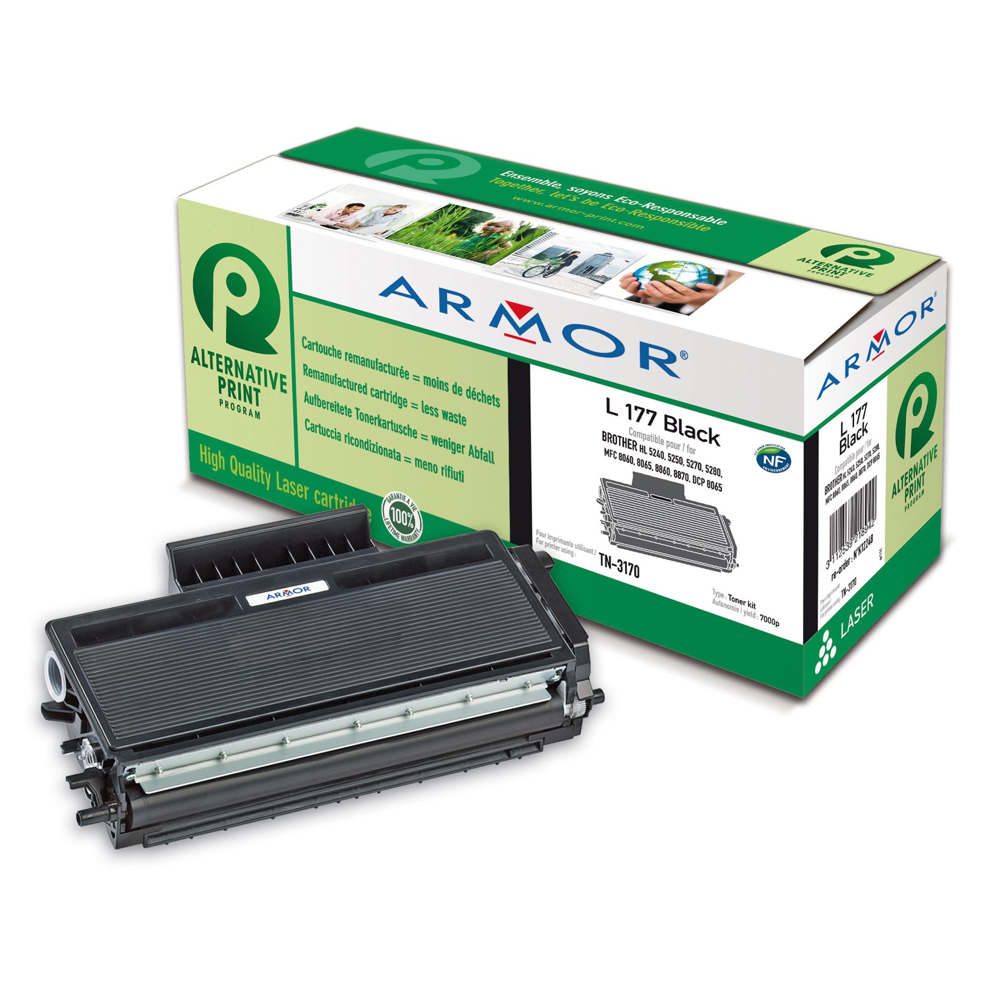 Armor - Toner Compatibile per Brother - Nero …