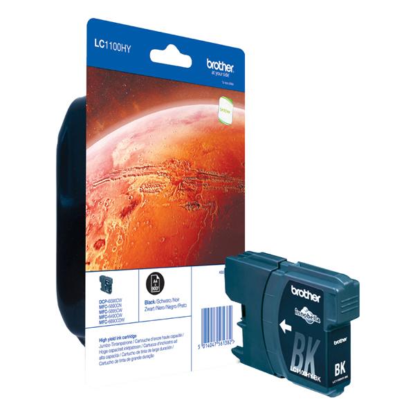 Brother LC1100HYBK - Alta resa - nero - originale - cartuccia d'inchiostro - per Brother DCP-6690CW, MFC-5890CN, MFC-5895CW, MFC-6490CW, MFC-6890CDW; Justio MFC-5890CN