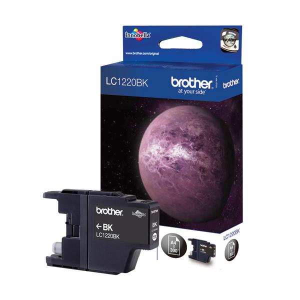 Brother LC1220BK - Nero - originale - cartuccia d'inchiostro - per Brother DCP-J525, DCP-J725, DCP-J925, MFC-J430, MFC-J625, MFC-J825; MyMio MFC-J825