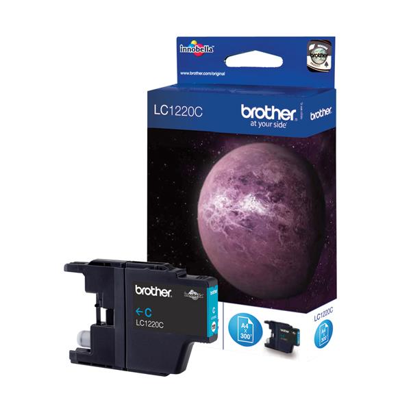 Brother LC1220C - Ciano - originale - cartuccia d'inchiostro - per Brother DCP-J525, DCP-J725, DCP-J925, MFC-J430, MFC-J625, MFC-J825; MyMio MFC-J825