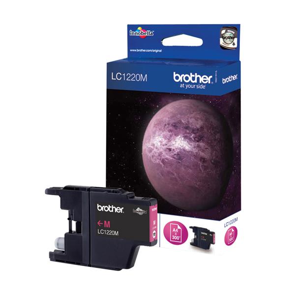 Brother LC1220M - Magenta - originale - cartuccia d'inchiostro - per Brother DCP-J525, DCP-J725, DCP-J925, MFC-J430, MFC-J625, MFC-J825; MyMio MFC-J825