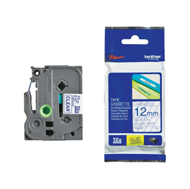 BROTHER TZE133 NASTRO PER ETICHETTATRICE LAMINATO BLU SU …