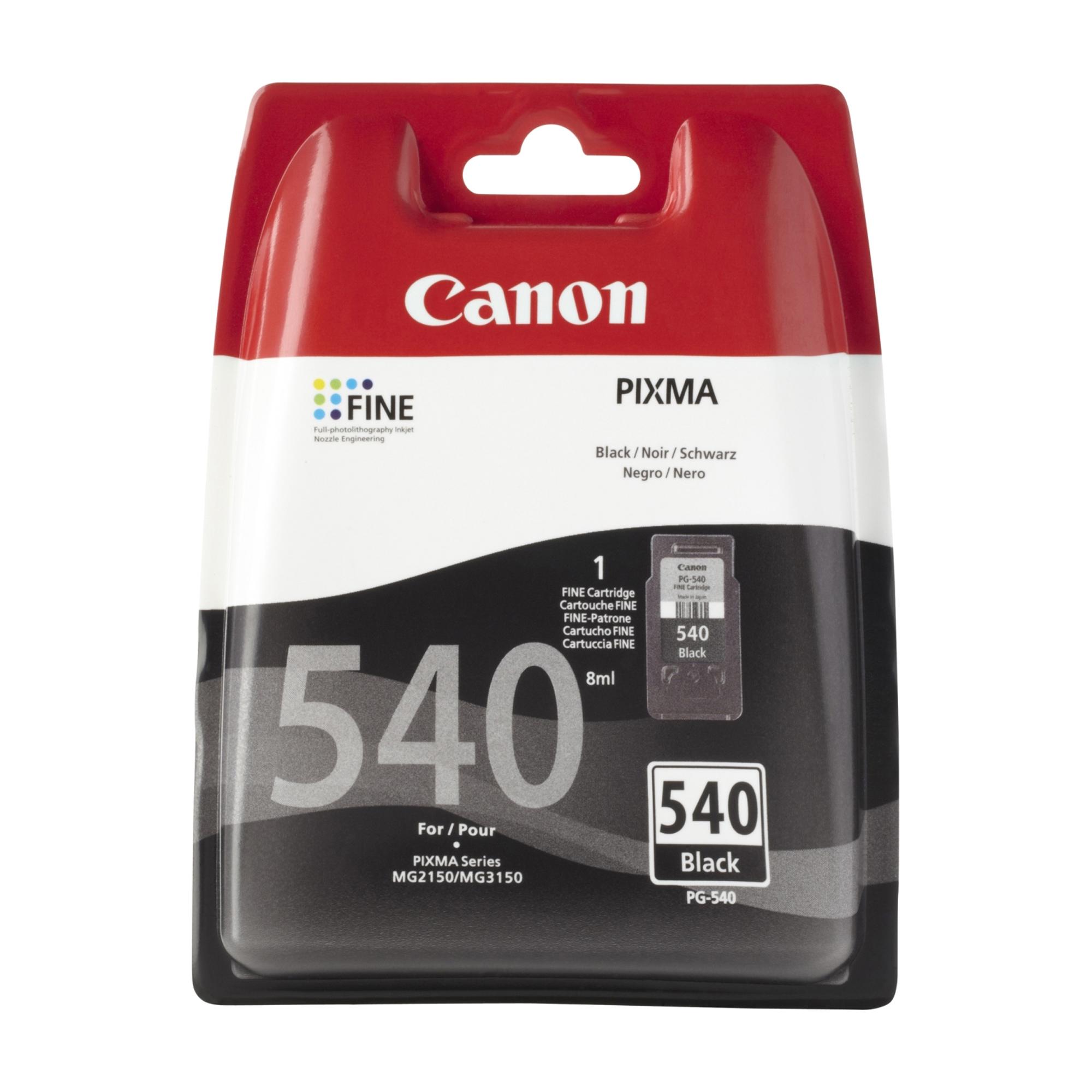 CANON PG-540 CARTUCCIA INCHIOSTRO NERO 8ML PER PIXMA …