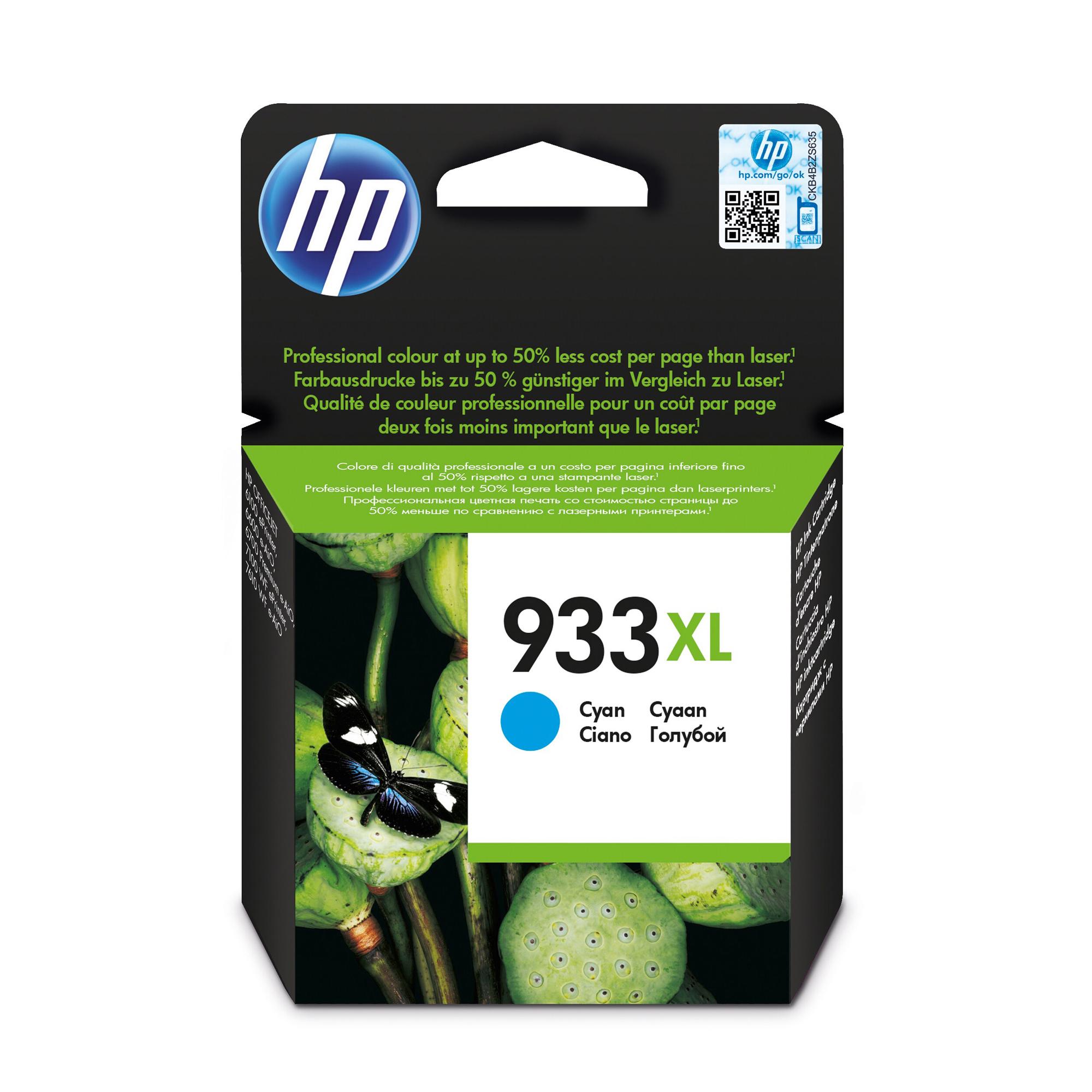 HP 933XL CARTUCCIA INK-JET CIANO