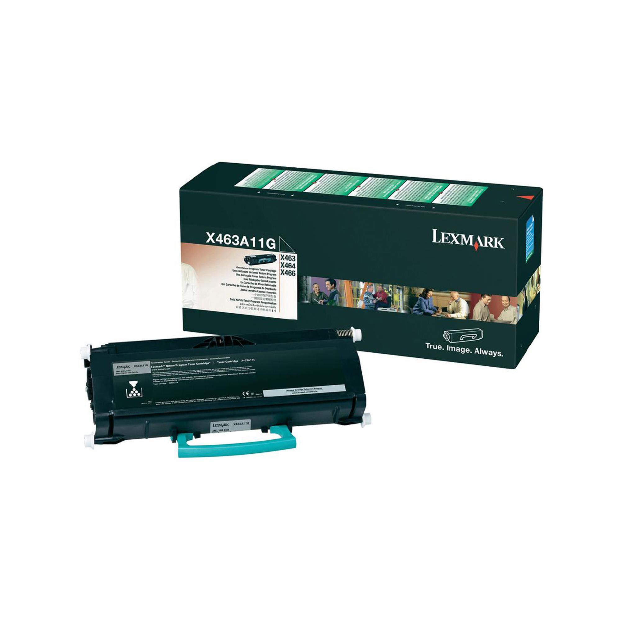 Lexmark - Nero - originale - cartuccia toner LCCP, LRP - per Lexmark X463de, X464de, X466de, X466dte, X466dwe