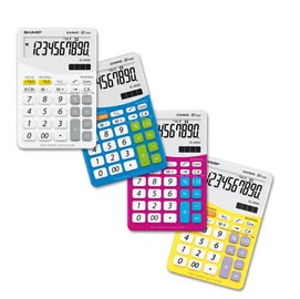 SHARP CALCOLATRICE - EL-M332 ROSA