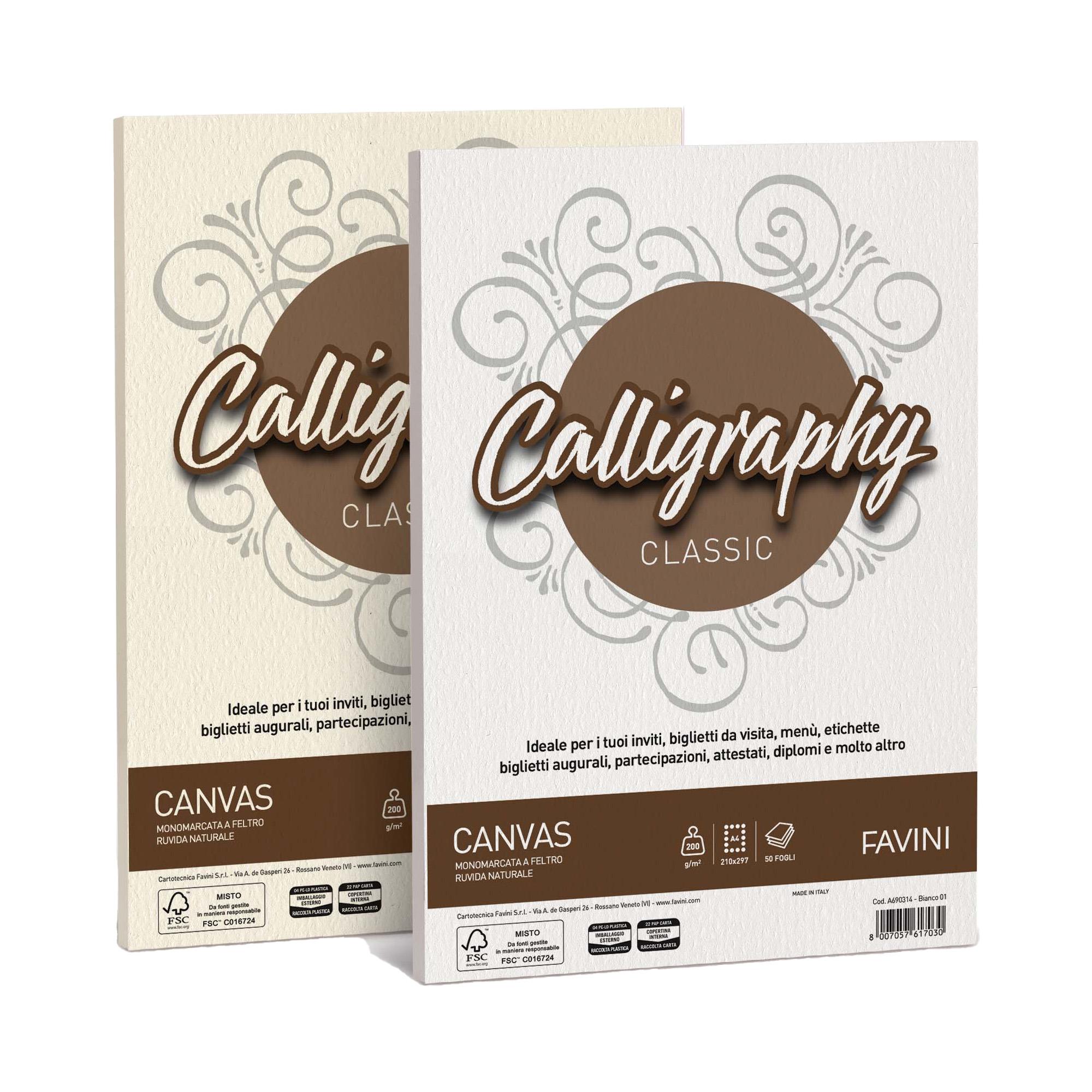 CF50FF CANVAS 100GR A4 AVORIO
