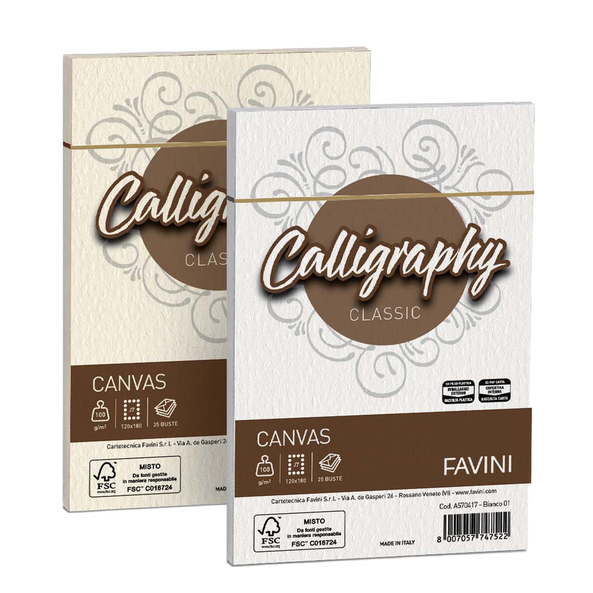 Busta Calligraphy Canvas - 120 x 180 mm …