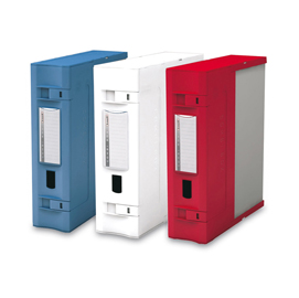 Scatola archivio Combi Box E600 - dorso 9 cm - 29,8 x 36,2 cm - rosso - Fellowes
