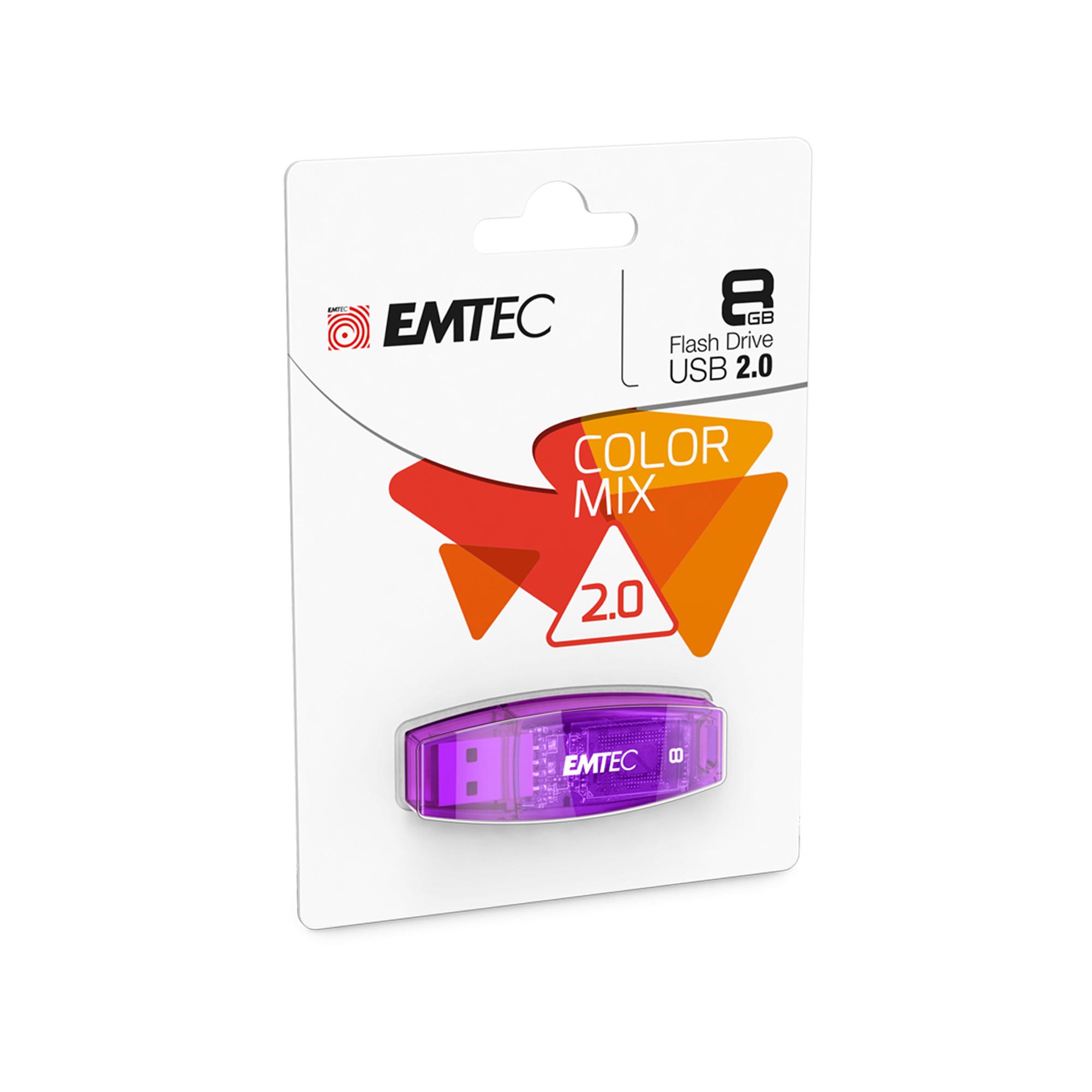 Emtec - Memoria Usb 2.0 - viola - …