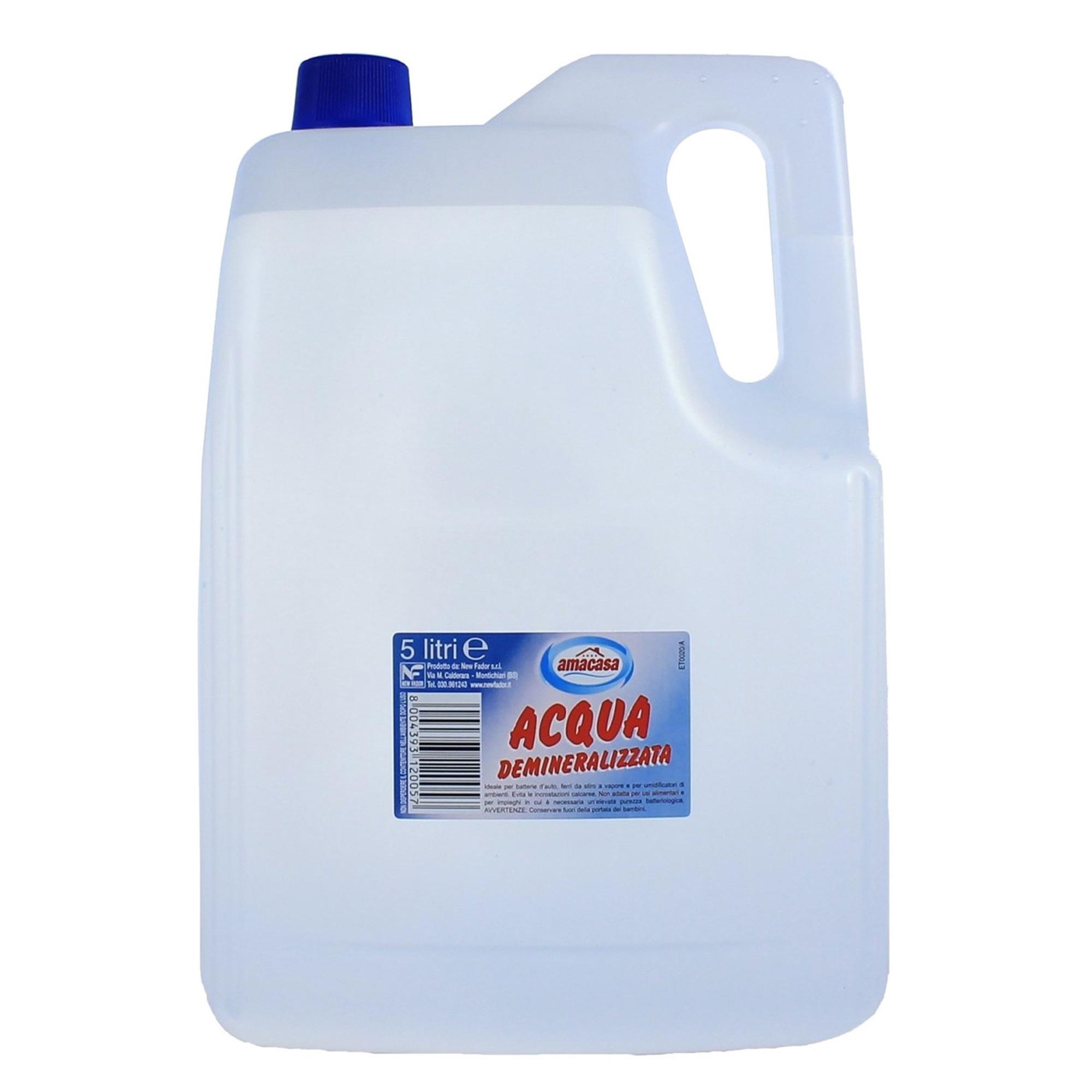 Acqua demineralizzata - Amacasa - tanica da 5 …