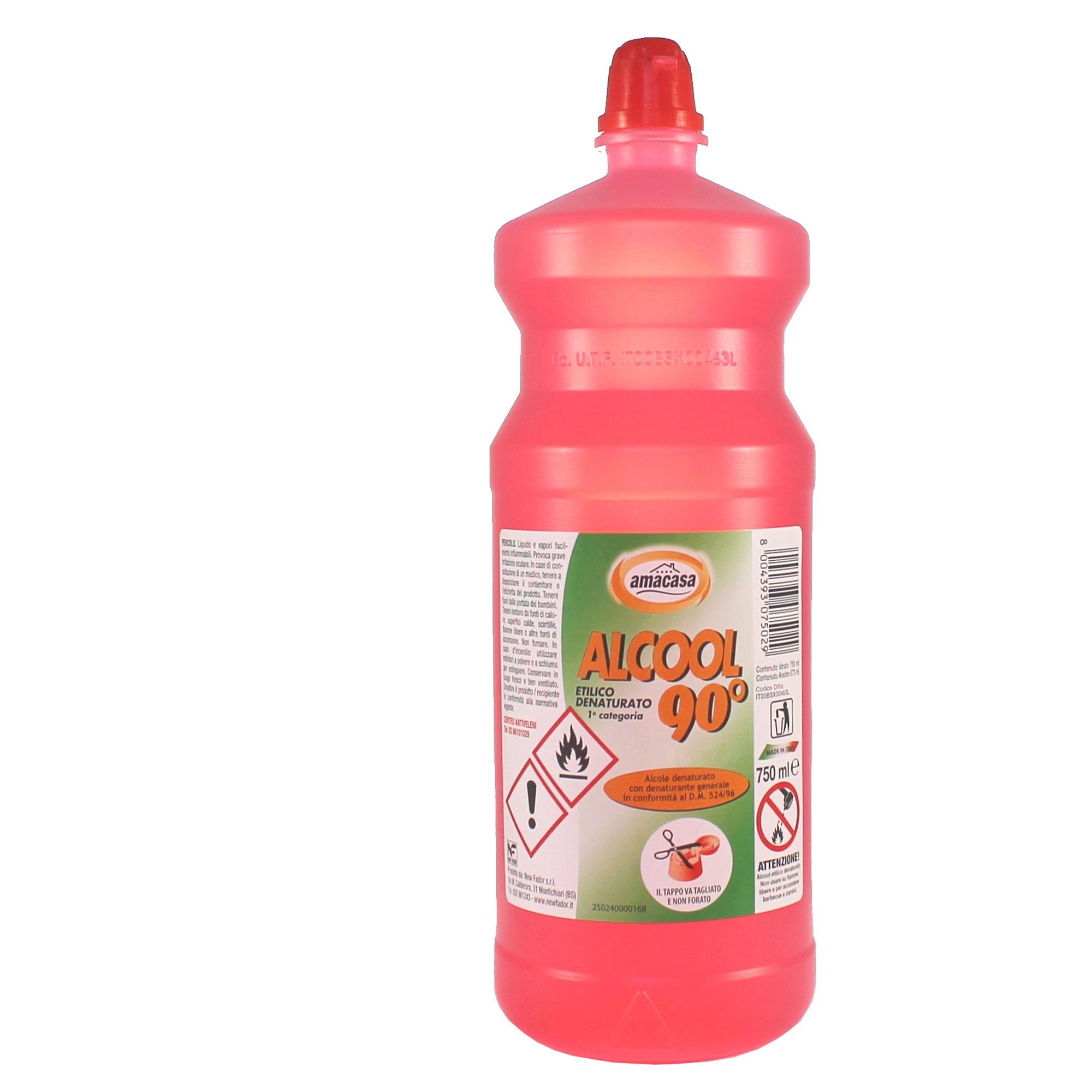 Alcool etilico denaturato 90° - 750 ml - …