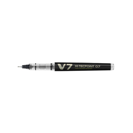 Roller Hi Tecpoint V7 ricaricabile Begreen con cappuccio  - punta 0,70mm - nero - Pilot