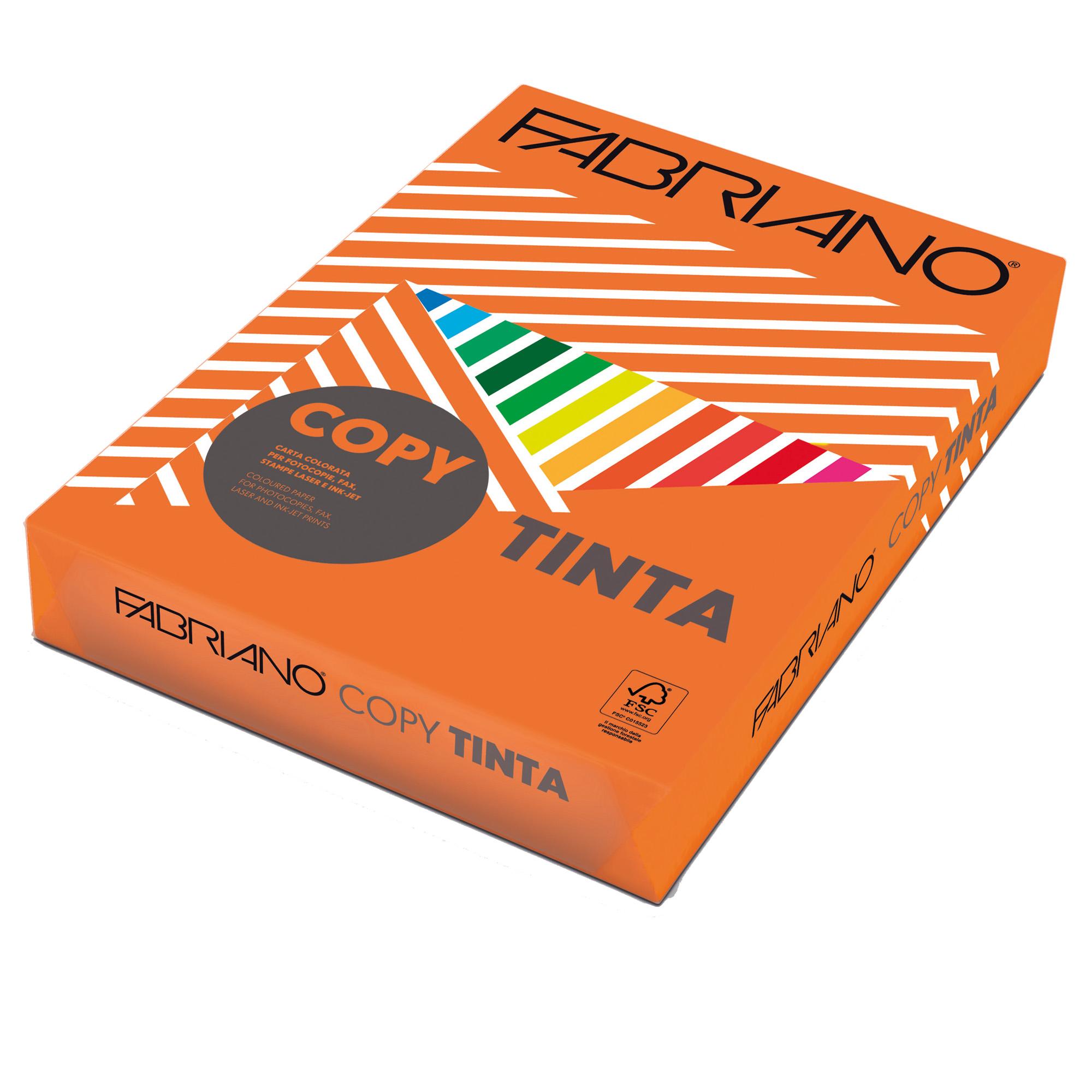 FabrianoColore - A3 - 160 gr - colori forti arancio - Fabriano - conf. 125 fogli