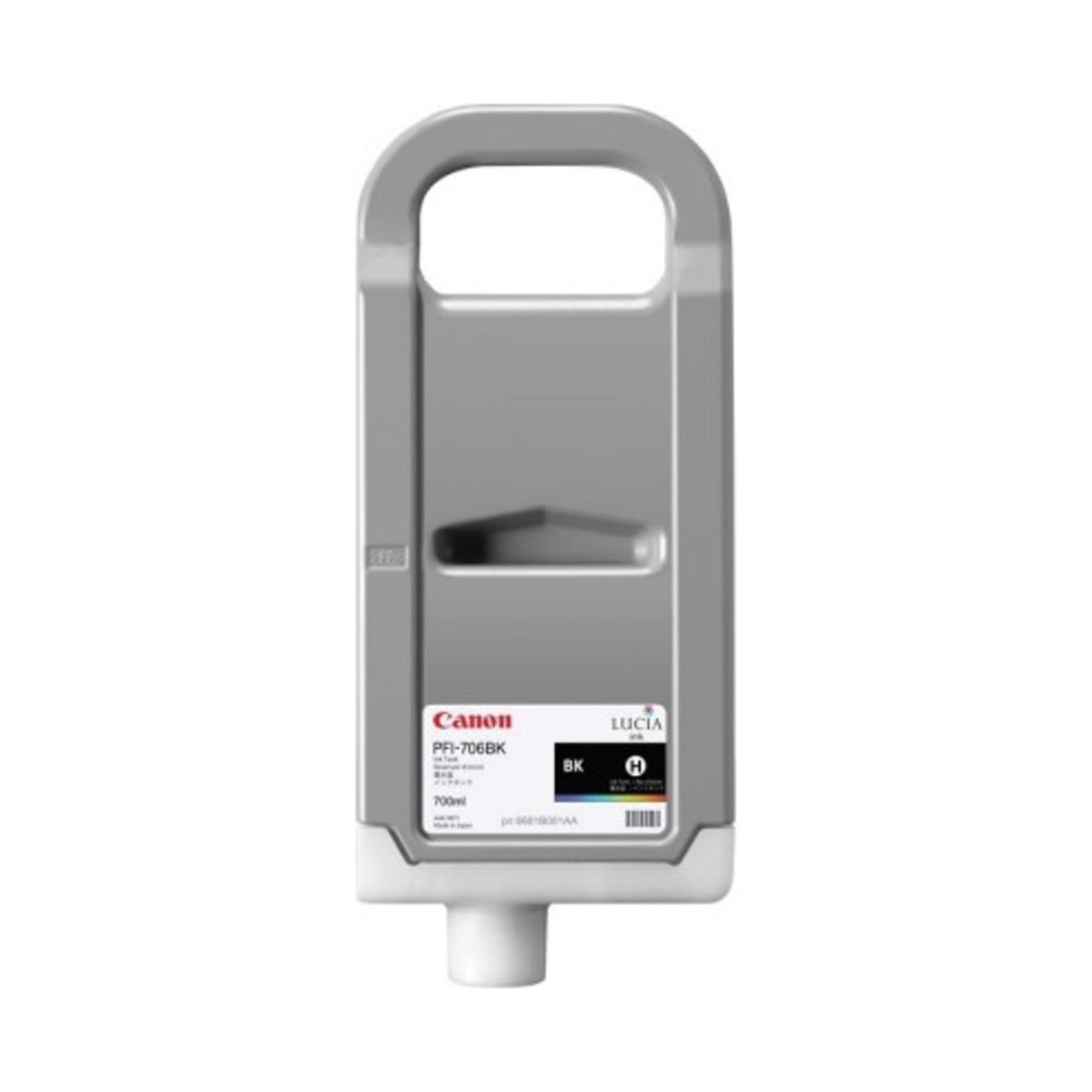 CANON PFI-706BK SERBATOIO NERO PER IPF 8300/8400/8300S/9400/9400S (6681B001AA)