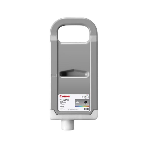 CANON PFI-706GY SERBATOIO GRIGIO PER IPF 8300/8400/8300S/9400/9400S 700ML …