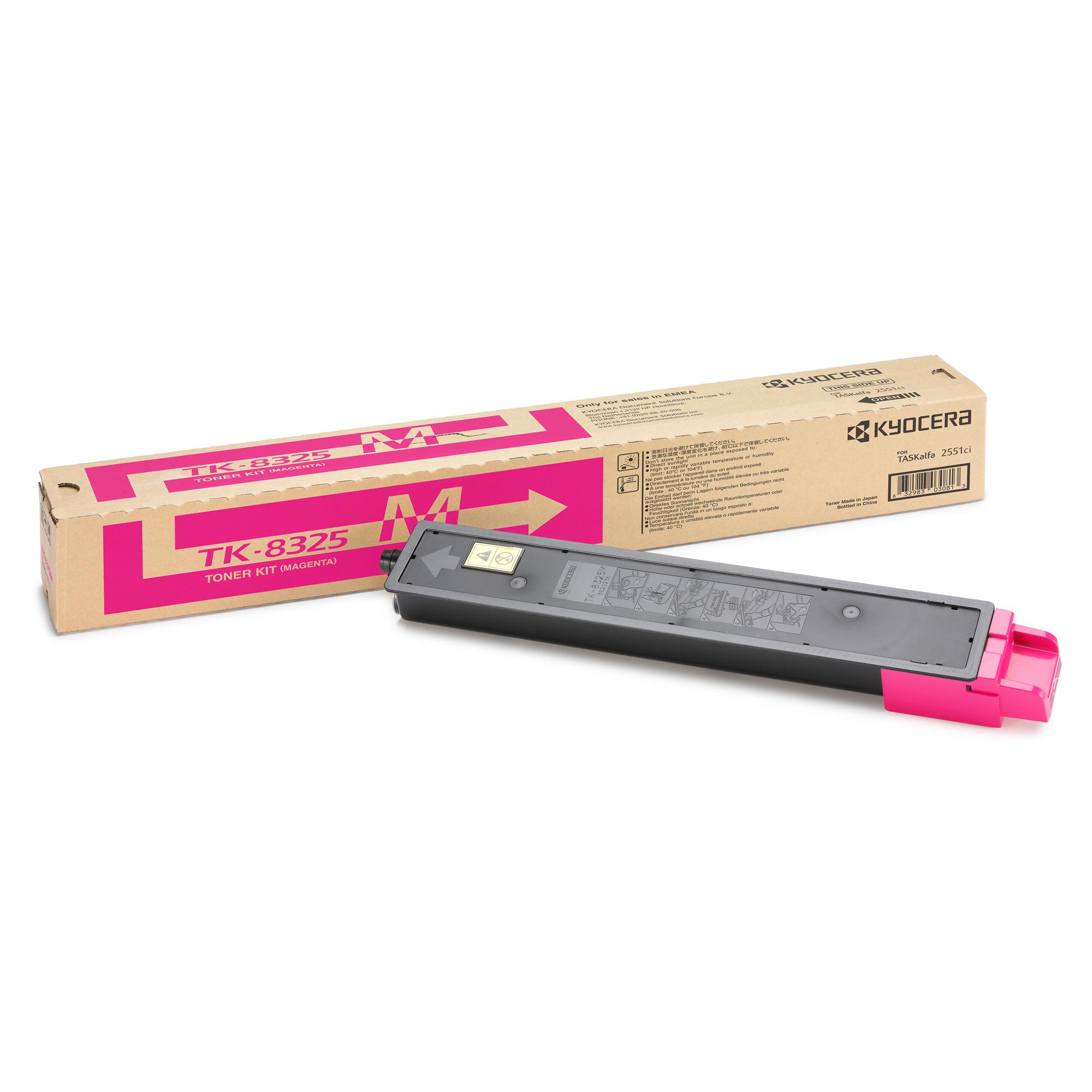 Kyocera - Toner - Magenta - TK-8325M - 1T02NPBNL0 - 12.000 pag