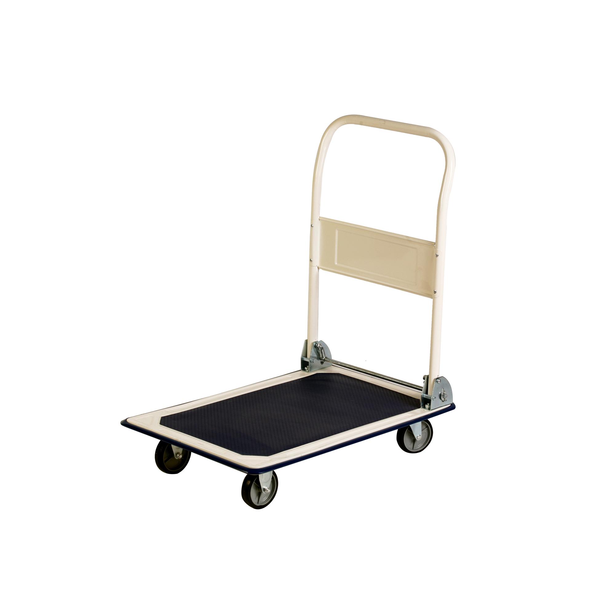 Carrello portatutto PZS150 - pieghevole - 74 x 48 x 83 cm - portata massima 150 kg - bianco/blu - Serena Group