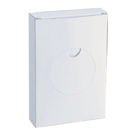 Sacchetti igienici - 8,7 x 11 x 1,2 cm - HDPE - bianco - Medial - conf. 25 pezzi