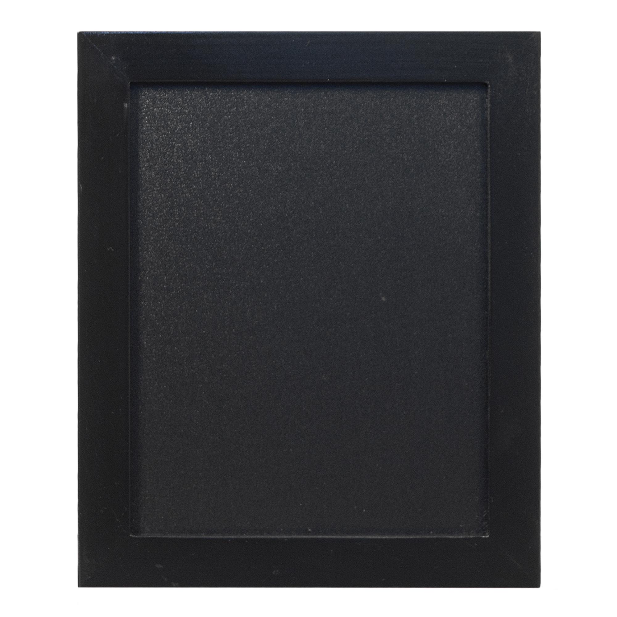 Lavagna Woody - cornice nera - 20 x 24 cm - Securit