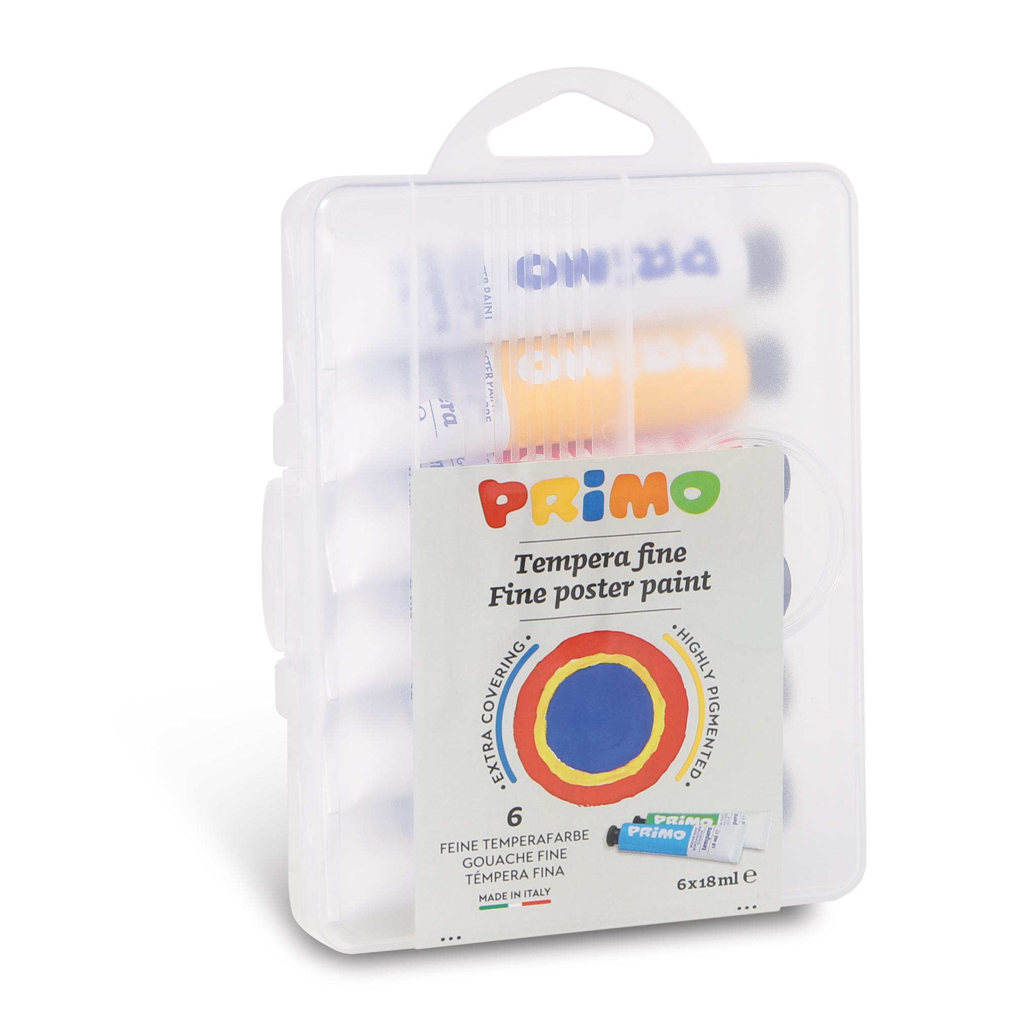 Conf6 tubetti tempera da 18ml