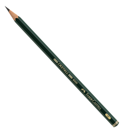 Matita in grafite Castell 9000 - gradazione H - esagonale - Faber-Castell