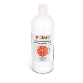 Tempera BIANCO brillante primi passi in bottiglia 1000ml