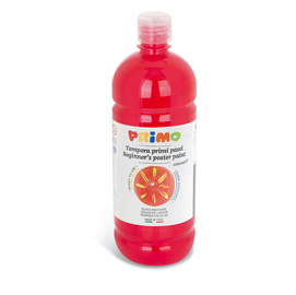 Tempera VERMIGLIO brillante primi passi in bottiglia 1000ml
