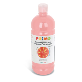 Tempera ROSA brillante primi passi in bottiglia 1000ml