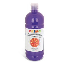 Tempera VIOLA brillante primi passi in bottiglia 1000ml