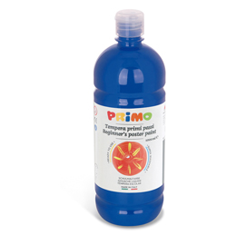 Tempera BLU OLTRM. brillante primi passi  in bottiglia 1000ml