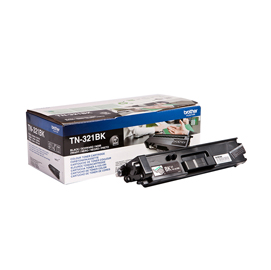 Brother TN321BK - Nero - originale - cartuccia toner - per Brother DCP-L8400, DCP-L8450, HL-L8250, HL-L8350, MFC-L8650, MFC-L8850