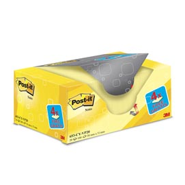 VALUE PACK FOGLIETTI POST-IT GIALLO CANARY 653 16 4 OMAGGIO