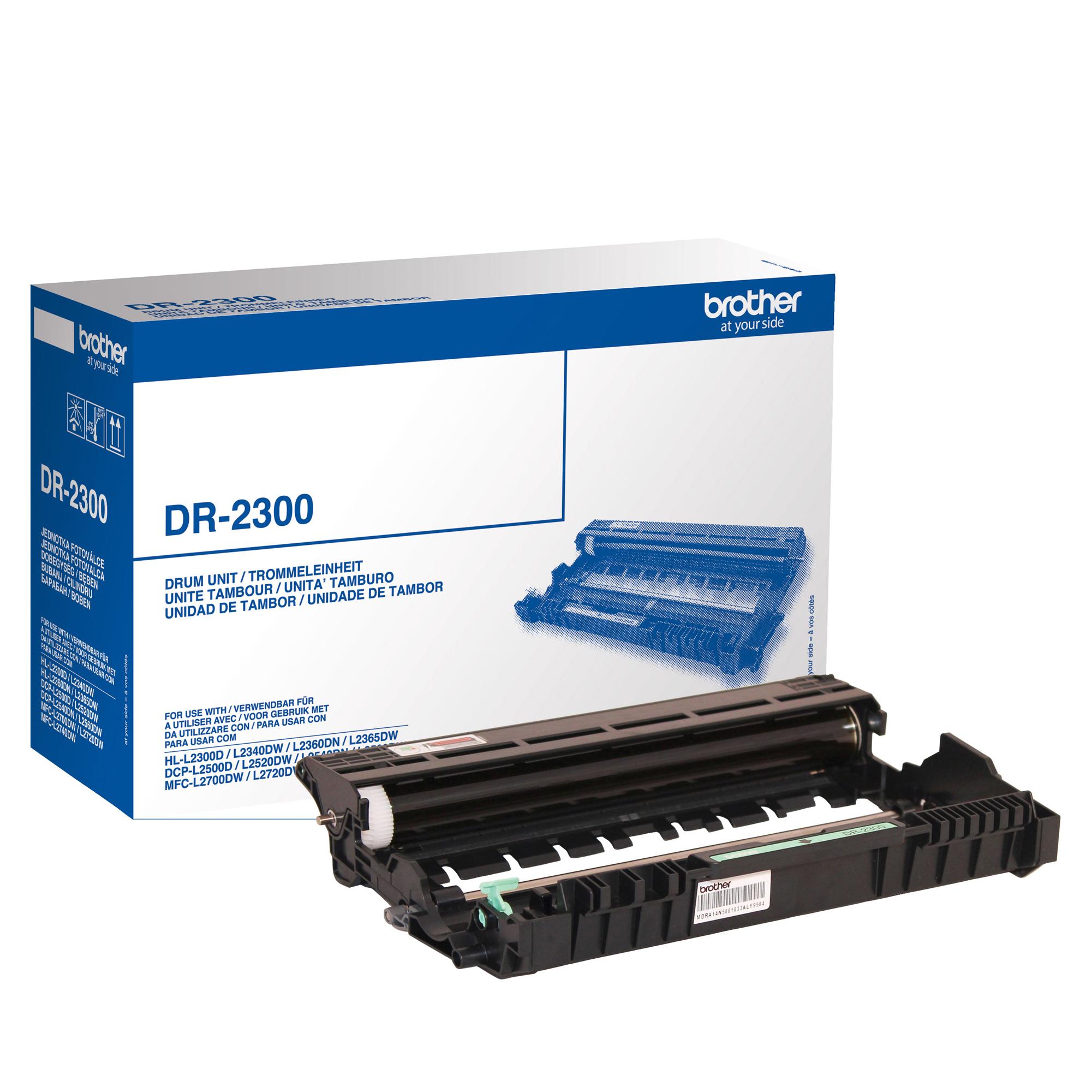 BROTHER DR-2300 TAMBURO PER HL-L2300D/2340DW/2360DN/2365 MFC-2740DW 12.000PG (DR2300)