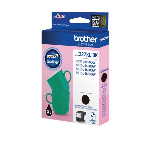 BROTHER LC-227XLBK CARTUCCIA NERO PER MFC-J4420DW/J4620DW 1.200PG