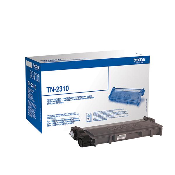 BROTHER TN-2310 TONER NERO PER HL-L2300D/2340DW/2360DN/2365DW/DCP-L2500D/2540DN MFC-L2740DW GARANZIA ITALIA (TN-2310)