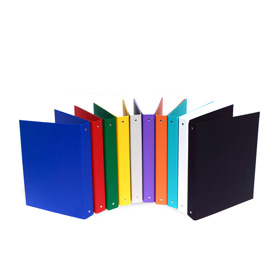 Raccoglitore King - 22 x 30 cm - 4 anelli tondi 30 mm - dorso 4 cm - rivestimento in PP - viola - Starline