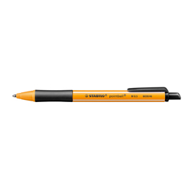 Penna a sfera a scatto Pointball Green - punta 1,0 mm - nero - Stabilo