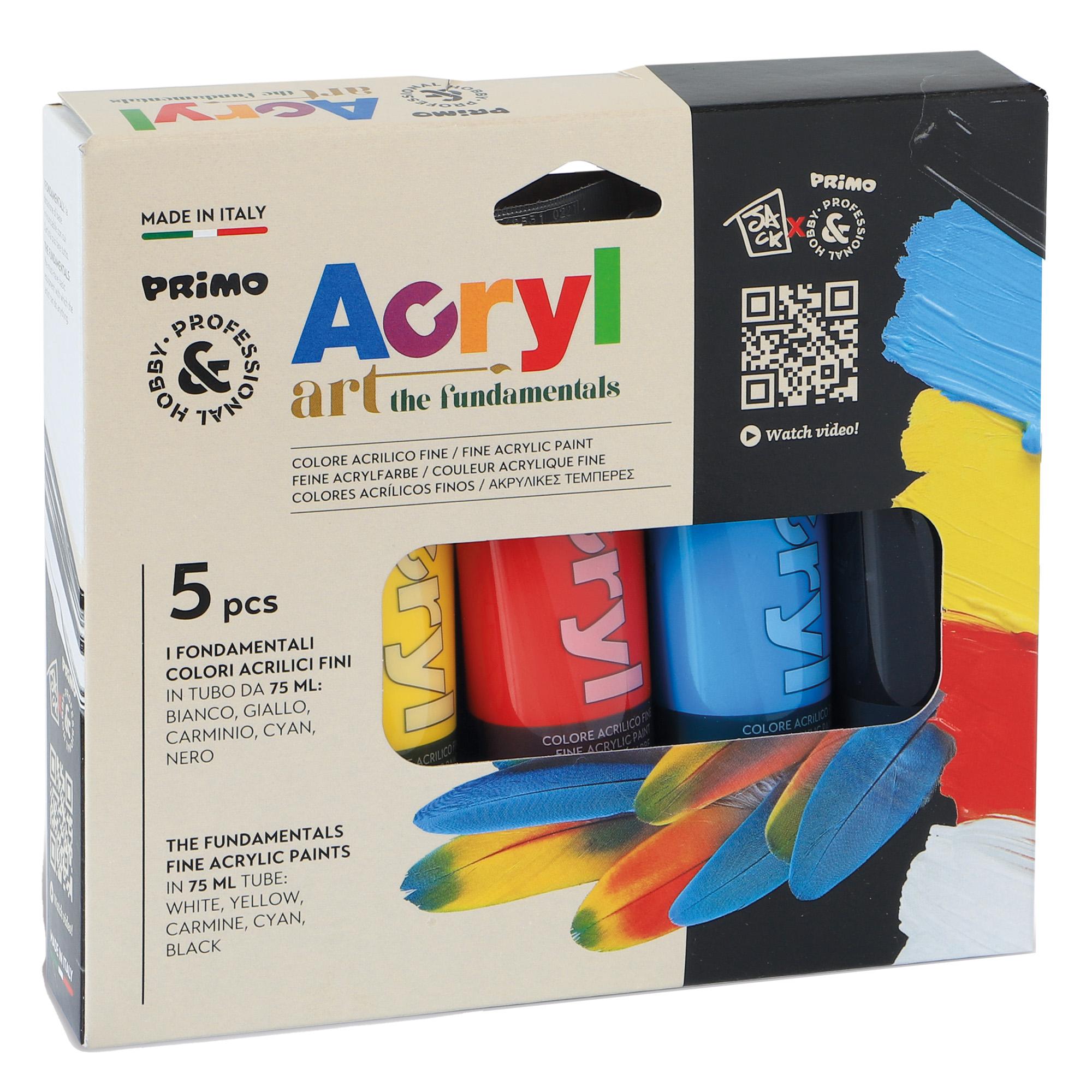 Primo CF5 - COLORI ACRILICI PRIMARI 75ml