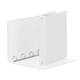 Raccoglitore Meeting - 22 x 30 cm - 4 anelli tondi 30 mm - dorso 4 cm - PP - bianco - Esselte
