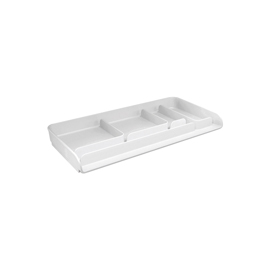 Vaschetta portacancelleria Mydesk - 26,1 x 12,5 x 2,8 cm - bianco - Arda