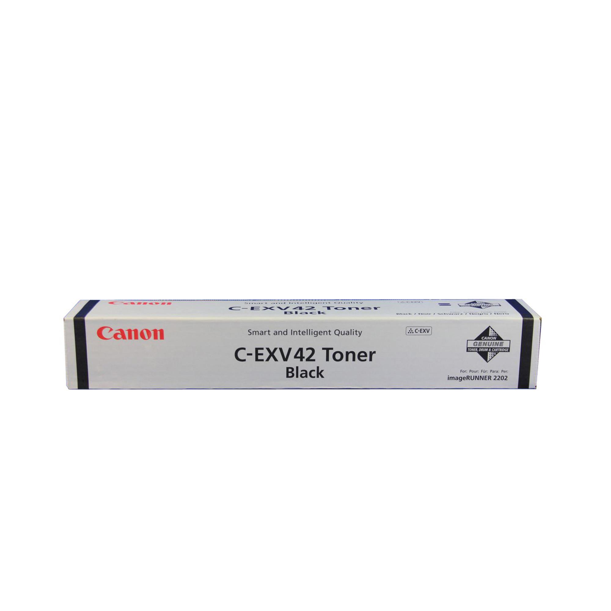 Canon C-EXV 42 - Nero - originale - cartuccia toner - per imageRUNNER 2202, 2202N, 2204F, 2206iF
